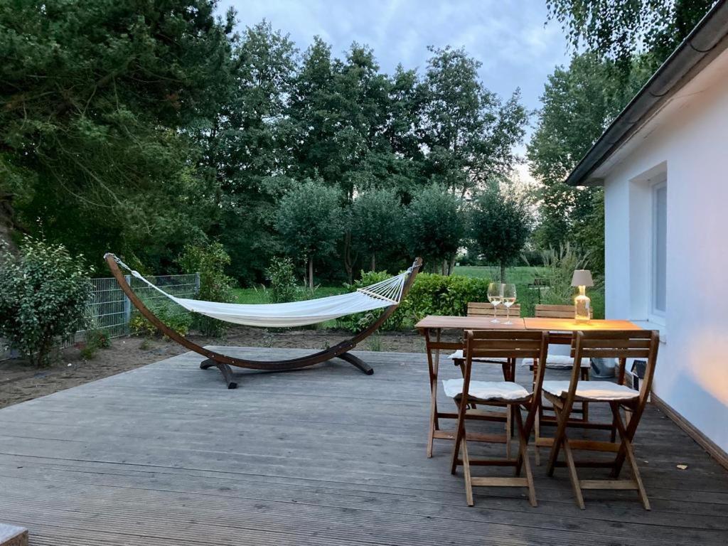 Moderner Bungalow Im Seebad Bansin, 200 Meter Zum Strand Heringsdorf  Exteriér fotografie