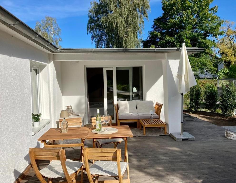 Moderner Bungalow Im Seebad Bansin, 200 Meter Zum Strand Heringsdorf  Exteriér fotografie